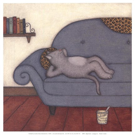 Lounging Cat