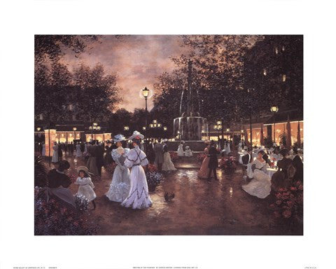 Meeting at the Fountain