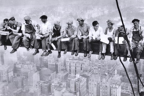 Lunchtime Atop a Skyscraper, c.1932