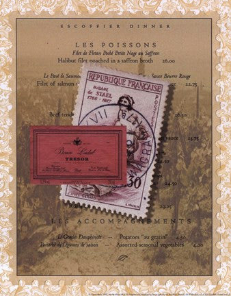 French Menu
