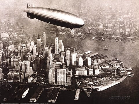 Zeppelin Over New York