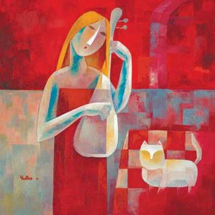 Femme Au Luth
