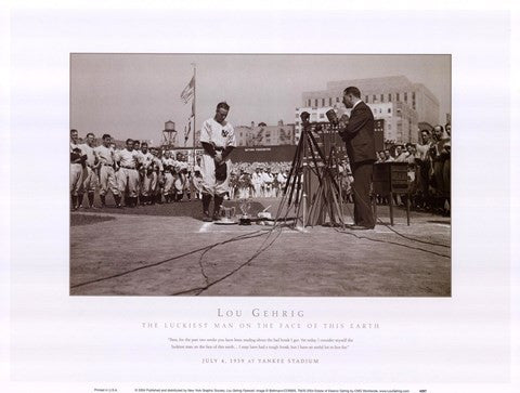 Lou Gehrig Farewell