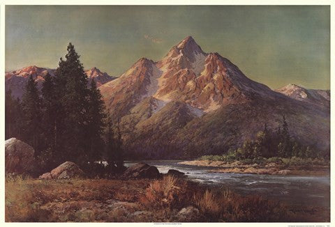 Evening in the Tetons