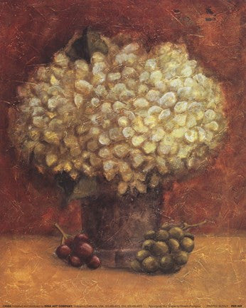 Hydrangeas With Grapes