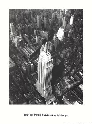 Empire State Building, Aerial View, 1935