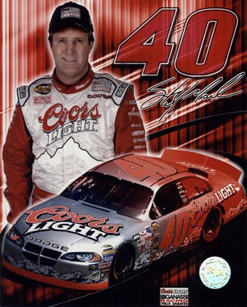 2005 Sterling Marlin collage- car, number, driver and signature