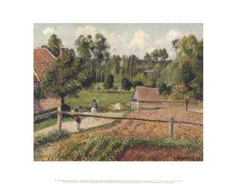 View from the Artist's Window, Eragny