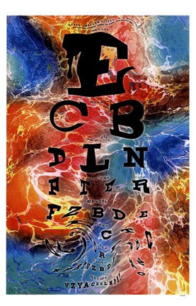 Psychedelic Eye Chart