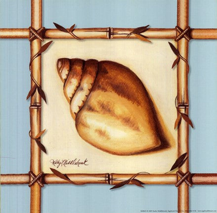 Bamboo Seashell I