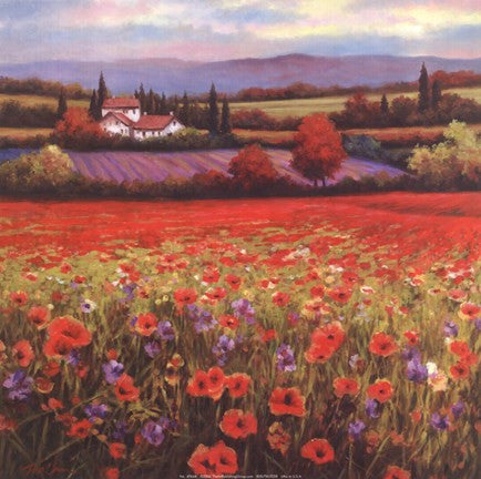 Poppy Pastures I