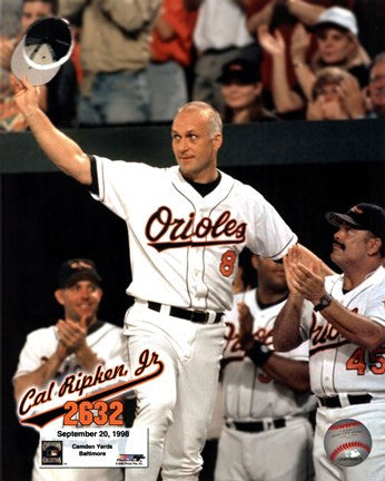 Cal Ripken, Jr. - 2632nd game (hat tip)