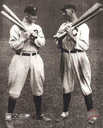 Ty Cobb and Shoeless Joe Jackson