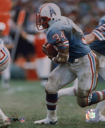 Earl Campbell - Running with ball