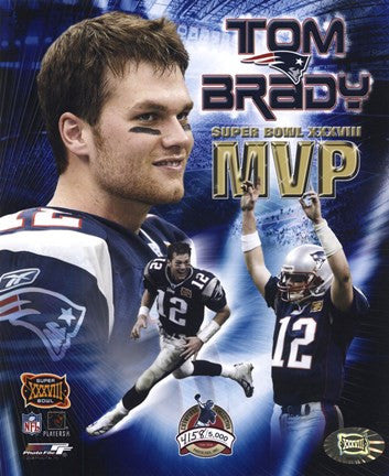 Tom Brady - Super Bowl XXXVIII MVP Champions Collection (limited Edition)