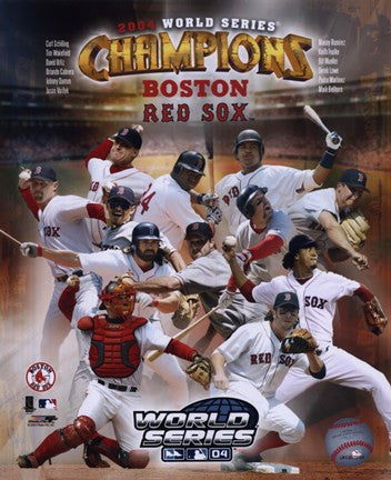 Boston Red Sox 2004 World Series Champions Composite