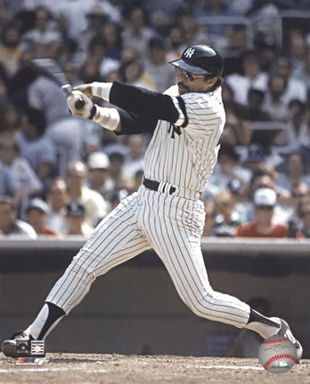 Reggie Jackson - Batting Action