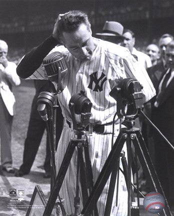 Lou Gehrig - Farewell #2 (Vertical)