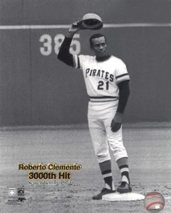 Roberto Clemente - 9-30-72 3000 Hit