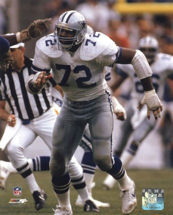 Ed "Too Tall" Jones 1985 Action