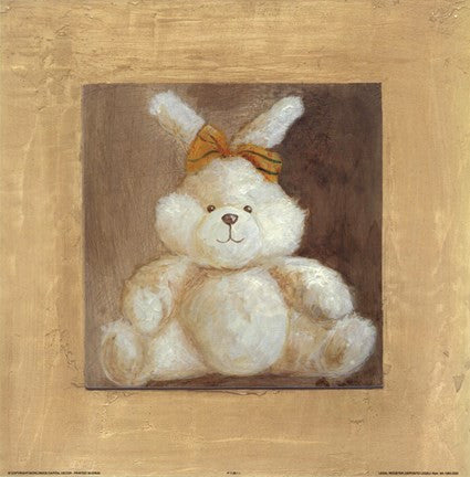 White Bunny With Yellow Bow