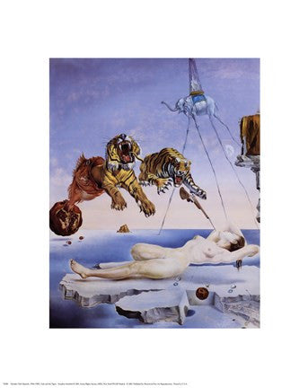 Dream Caused by the Flight of a Bee Around a Pomegranate, A Second Before Awakening, c.1944