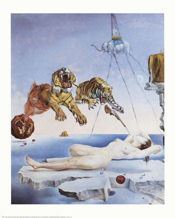 Dream Caused by the Flight of a Bee Around a Pomegranate, A Second Before Awakening, c.1944
