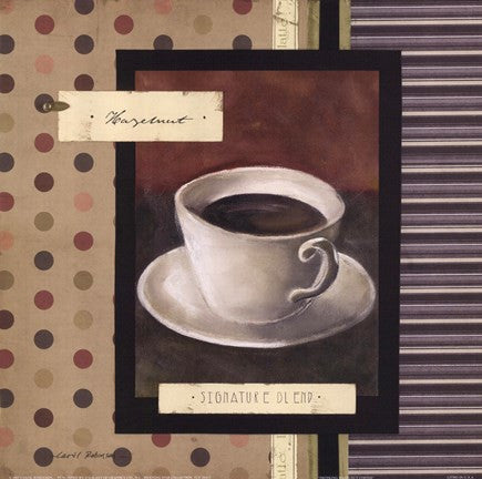 Drinking Hazelnut Coffee