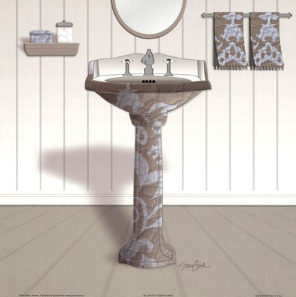 Damask Sink I