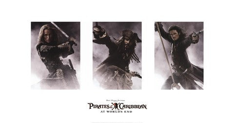 Pirates of the Caribbean: At World's End - Elizabeth, Jack, and Will