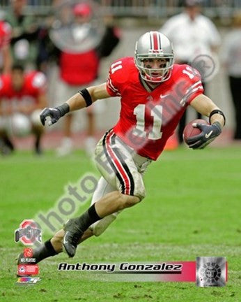Anthony Gonzalez The Ohio State University Buckeyes 2006 Action