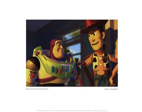 Buzz Lightyear and Woody