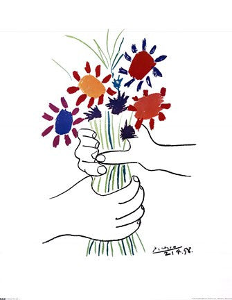 Bouquet with Hands