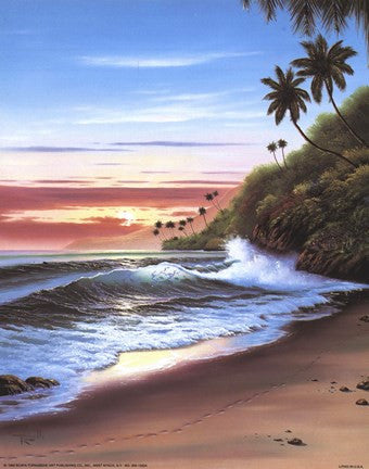 Beach At Sunset