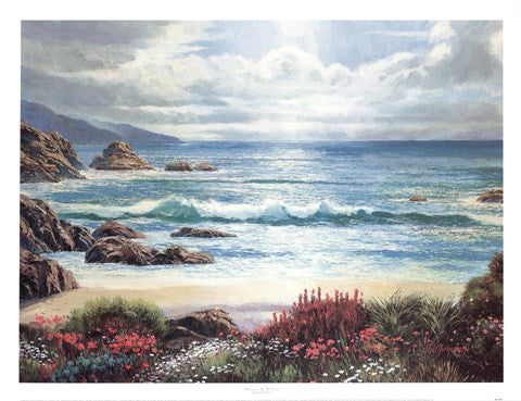 Blossoms By The Ocean