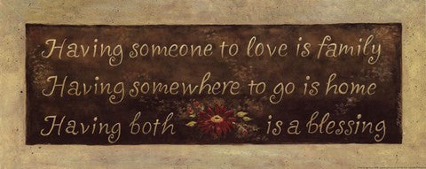 Having Someone To Love
