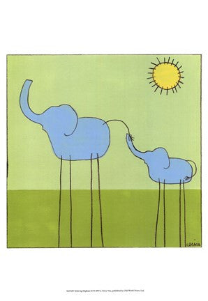 Stick-Leg Elephant II