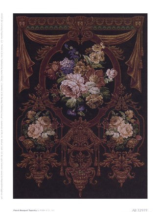 Floral Bouquet Tapestry