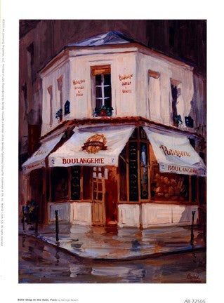 Bake Shop In The Rain, Paris