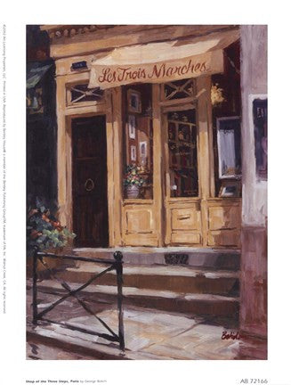Shop Of The Three Steps, Paris
