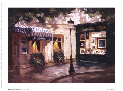 A Quiet Corner, Paris