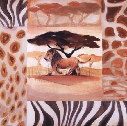 Animals of the Veld - Lion