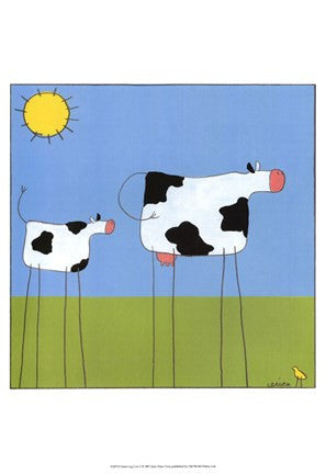Stick-Leg Cow I
