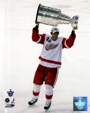 Pavel Datsyuk with the Stanley Cup, Game 6 of the 2008 NHL Stanley Cup Finals; #29