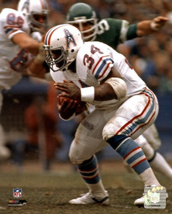 Earl Campbell Rushing Action