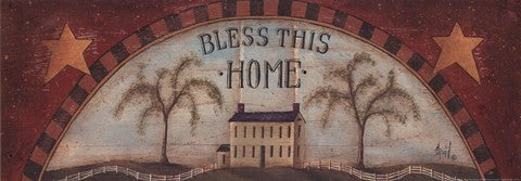 Bless This Home - with stars