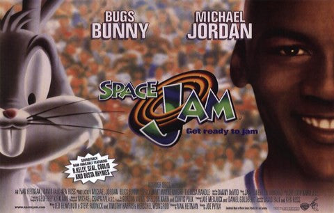 Space Jam - Bugs and Michael