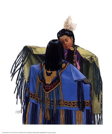Getting Ready For The Pow Wow