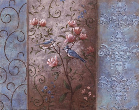 Elegance en Soie Bleue II
