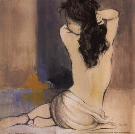 Waking Woman I (blue)